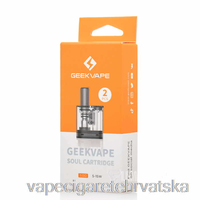 Vape Hrvatska Geek Vape Soul Replacement Pods 1.0ohm Pods